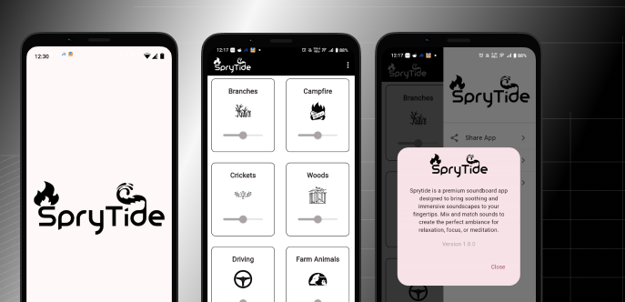 SpryTide - Soundboard Application